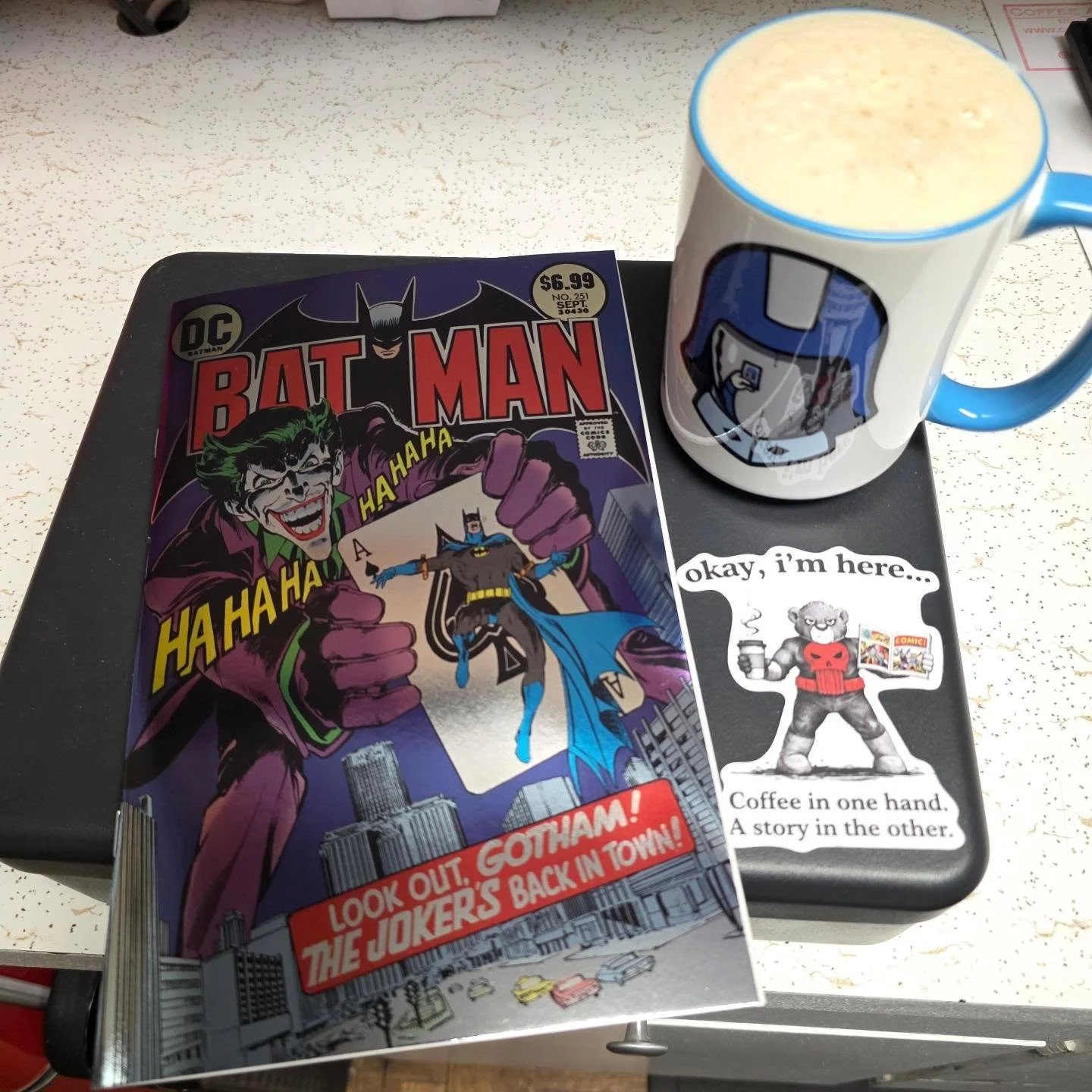 Today's Coffee ☕️ and a Comic 📖