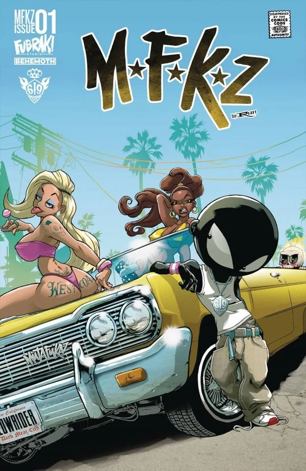 MFKZ #1 Cover B Guillaume Renard Street Cred Variant