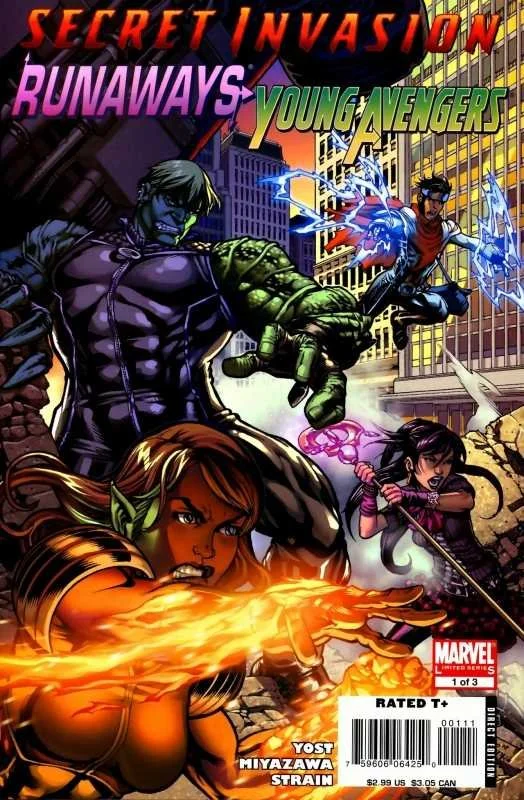 Secret Invasion: Runaways / Young Avengers #1 - Marvel Comic
