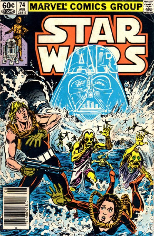 Star Wars #74 Newsstand Edition Comic