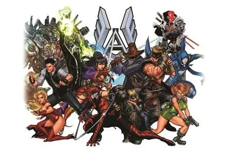 ARTISTS ELITE PRIMER BLUE (ONE SHOT) CVR B INC 1:25 VARIOUS HORIZONTAL VAR