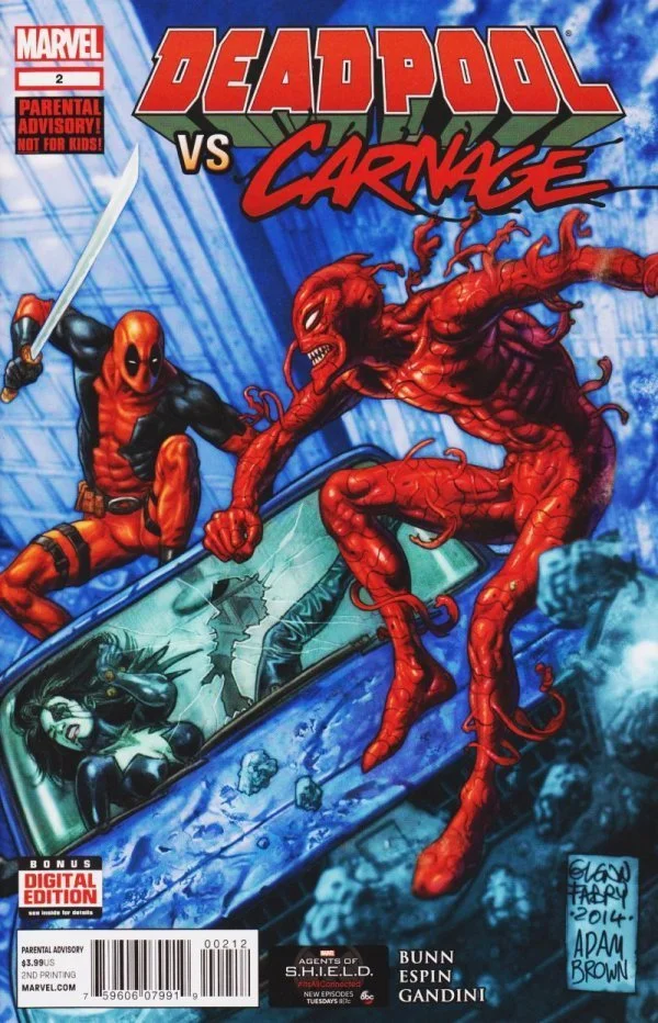 Deadpool vs. Carnage (2014) #2 2nd Printing Comic