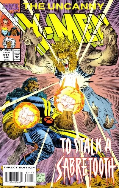 Uncanny X-Men #311 - Sabretooth Unleashed
