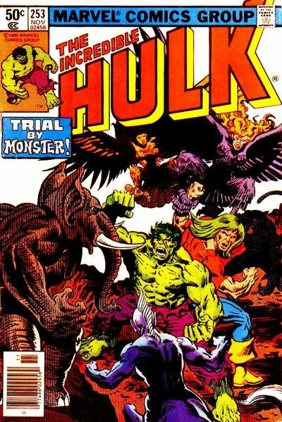 The Incredible Hulk #253 Newsstand Edition Comic