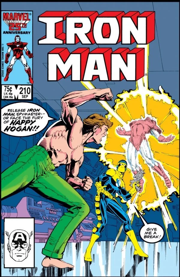 Iron Man #210: The Fury of Happy Hogan