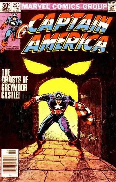 Captain America #256 - Newsstand Edition