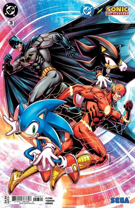 DC X SONIC THE HEDGEHOG #3 (OF 5) CVR B SERG ACUNA CSV