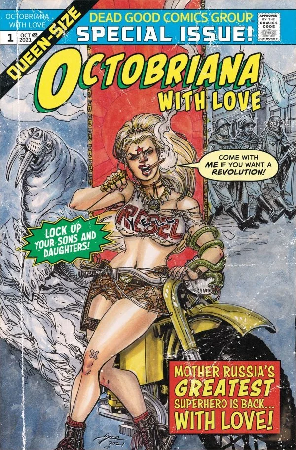 Octobriana With Love #1 Cover B Chin