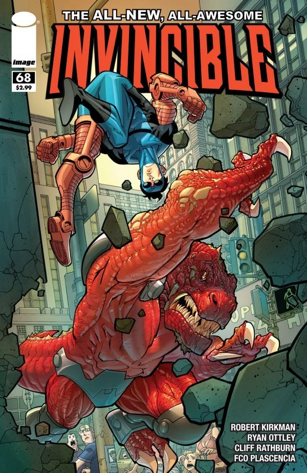 Invincible #68 - First Appearance of Dinosaurus