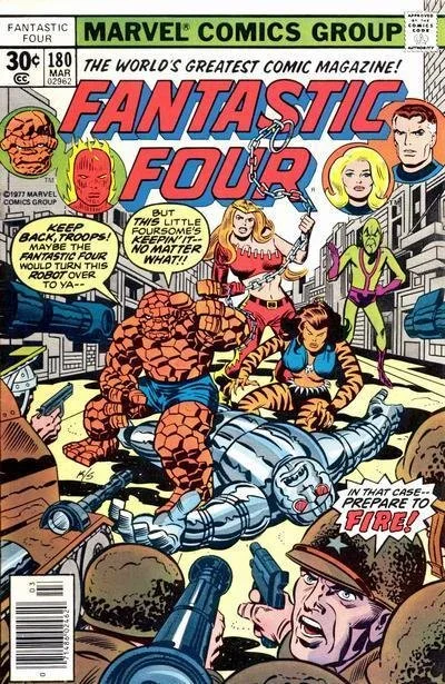Fantastic Four #180 Direct Edition (1961 1st Series)