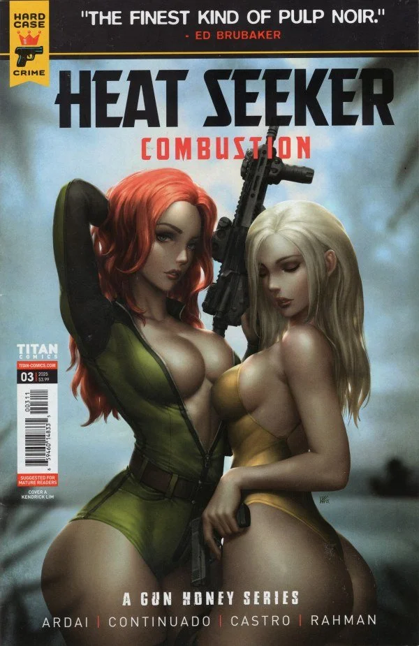 HEAT SEEKER COMBUSTION A GUN HONEY SERIES #3 CVR A