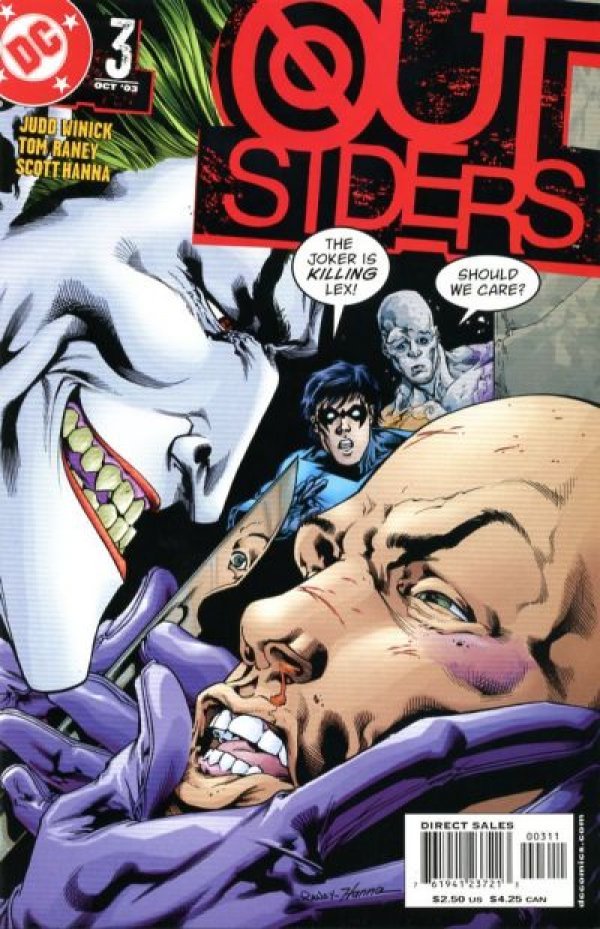 Outsiders #3 - Electrifying Showdown Issue