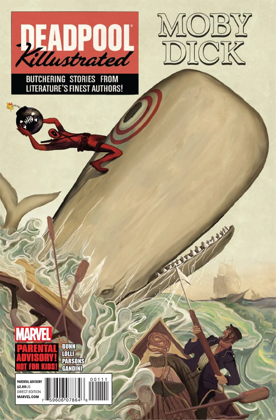 Deadpool Killustrated #1-4 Complete Series (2013)
