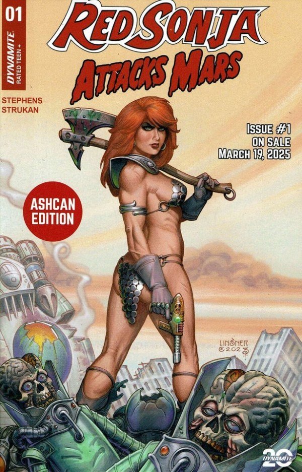 Red Sonja Attacks Mars #1 – Ashcan Edition (2025)