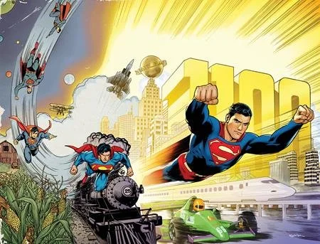 ACTION COMICS #1100 PROMO POSTER (NOT VIRGIN)