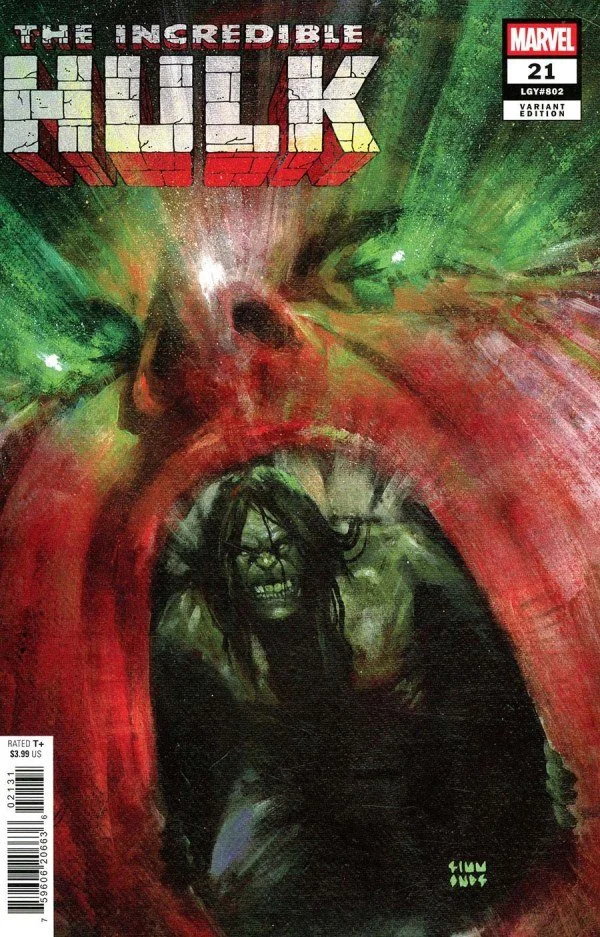 Incredible Hulk #21 Martin Simmonds Variant