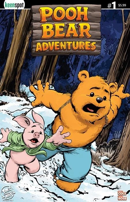 POOH BEAR ADVENTURES #1 CVR B TONE RODRIGUEZ (BAGGED WITH TRADING CARD)