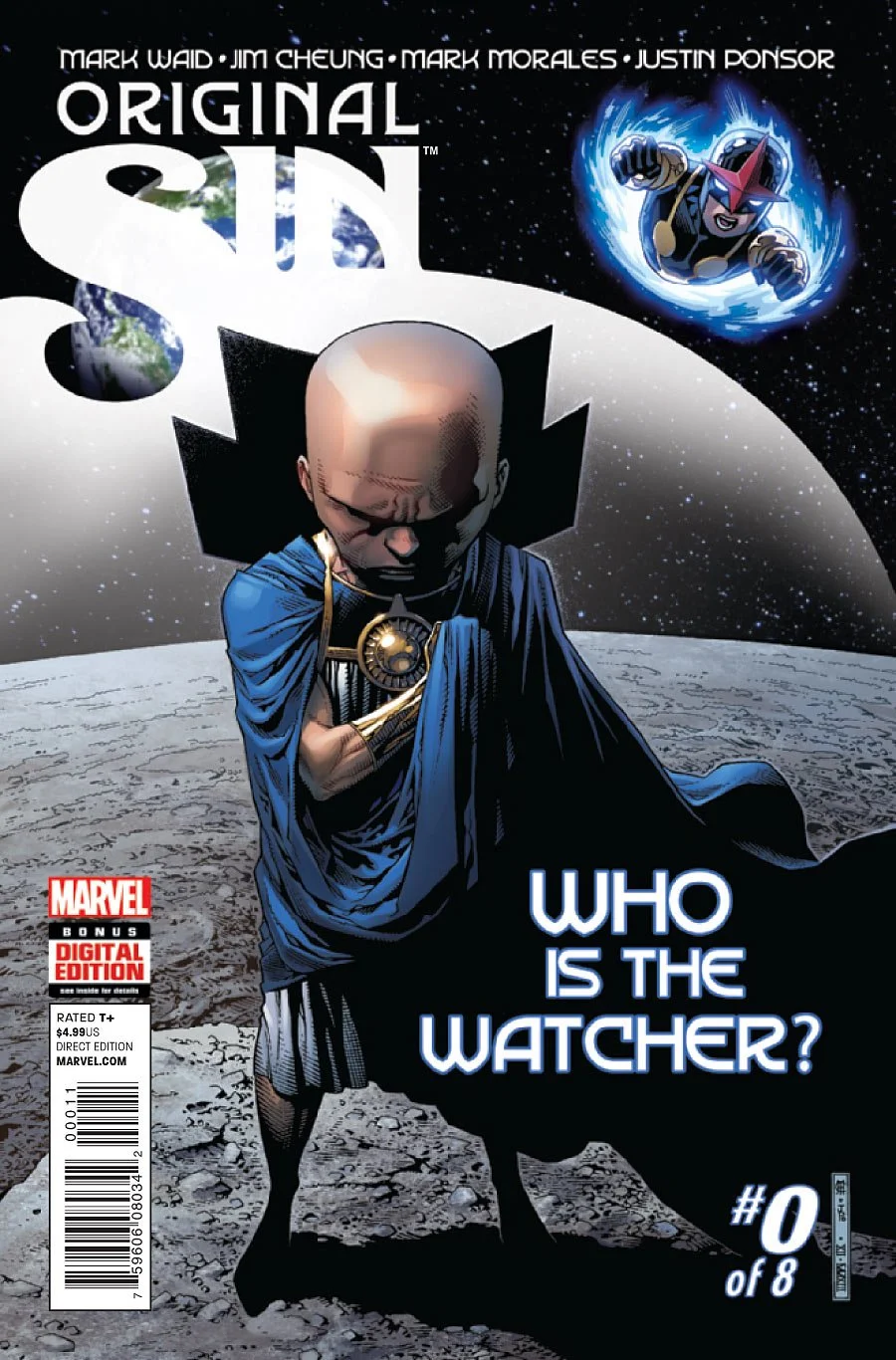 Original Sin #0 Comic (2014 Marvel) - Discover Who is the Watcher?