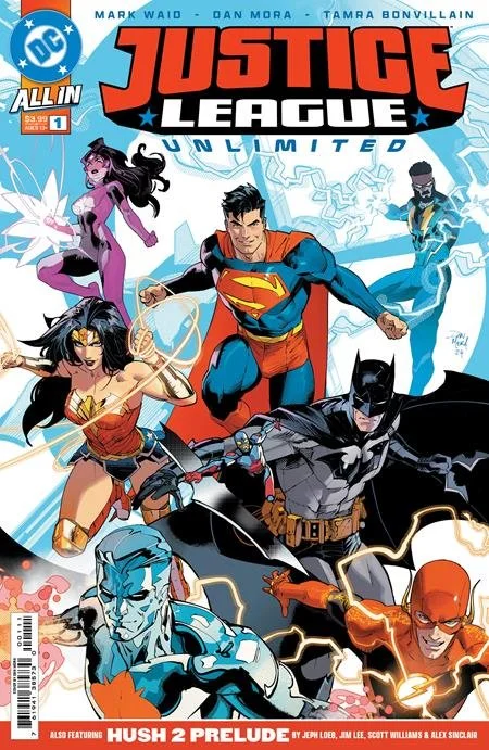 Justice League Unlimited #1 Cover A by Dan Mora
