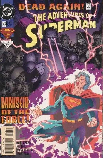 Adventures of Superman #518 - Direct Edition (1994) [Damaged Copy]