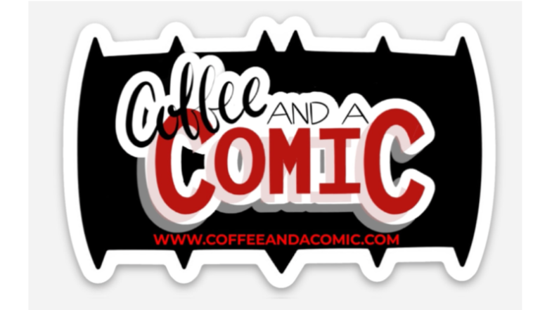 Absolute Coffee and a Comic Sticker