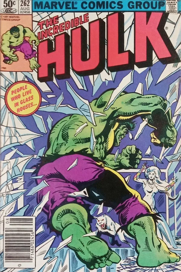 The Incredible Hulk #262 Newsstand Edition