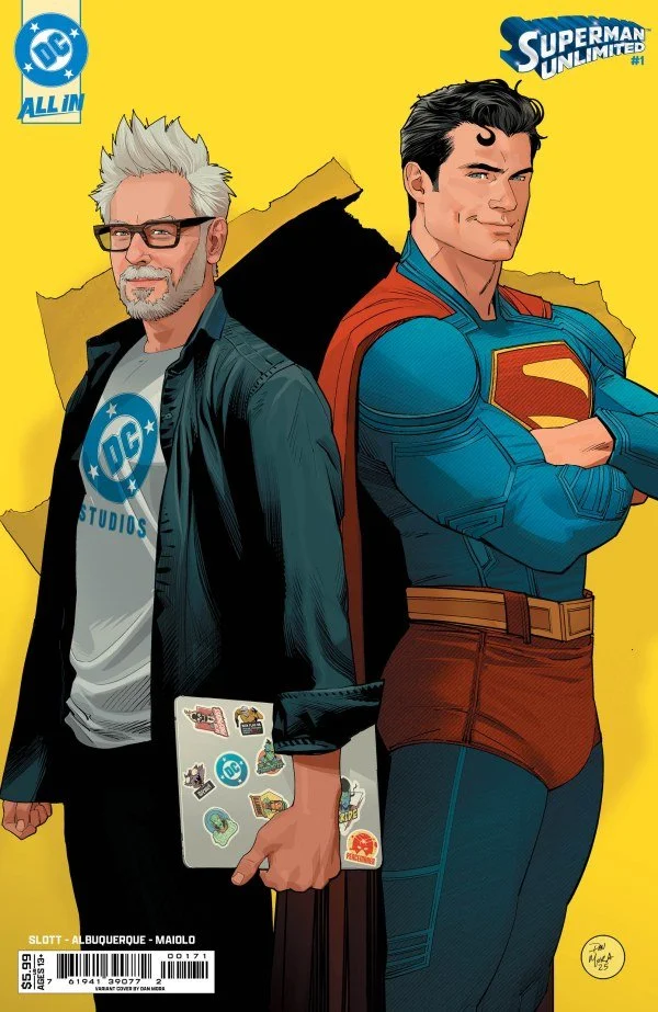 Superman Unlimited #1 (2025) Cover F Dan Mora James Gunn Cameo Variant