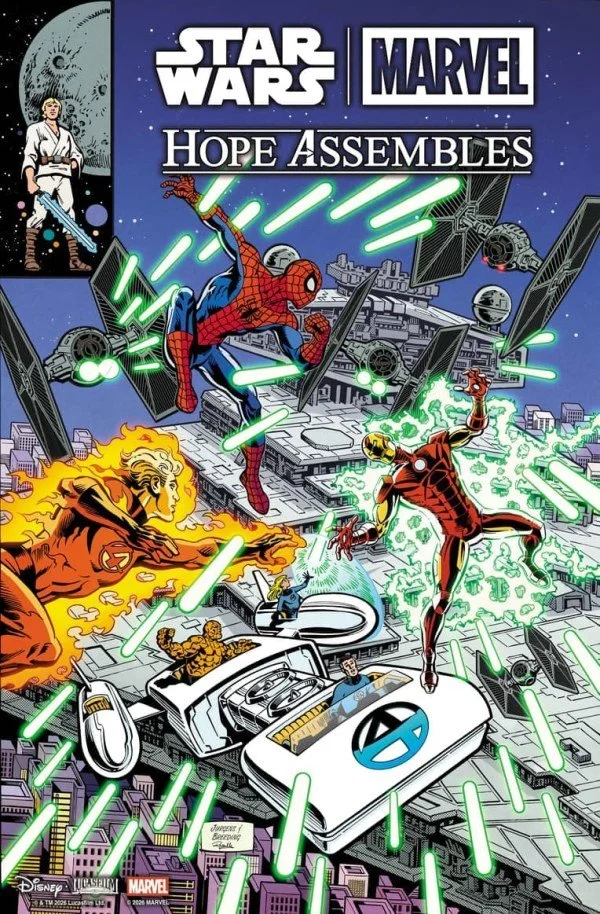 Star Wars / Marvel: Hope Assembles #1 Cover F Dan Jurgens Retro Variant