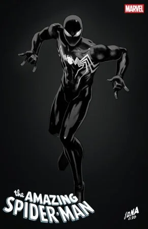 AMAZING SPIDER-MAN #1005 DAVID NAKAYAMA COLOR BLOCK BLACK VARIANT