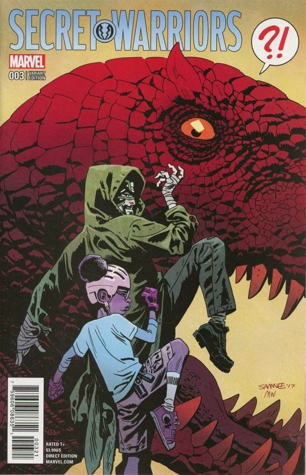 Secret Warriors #3 1:25 Chris Samnee Variant
