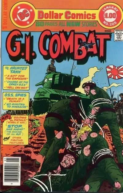 G.I. Combat #205 Comic Book