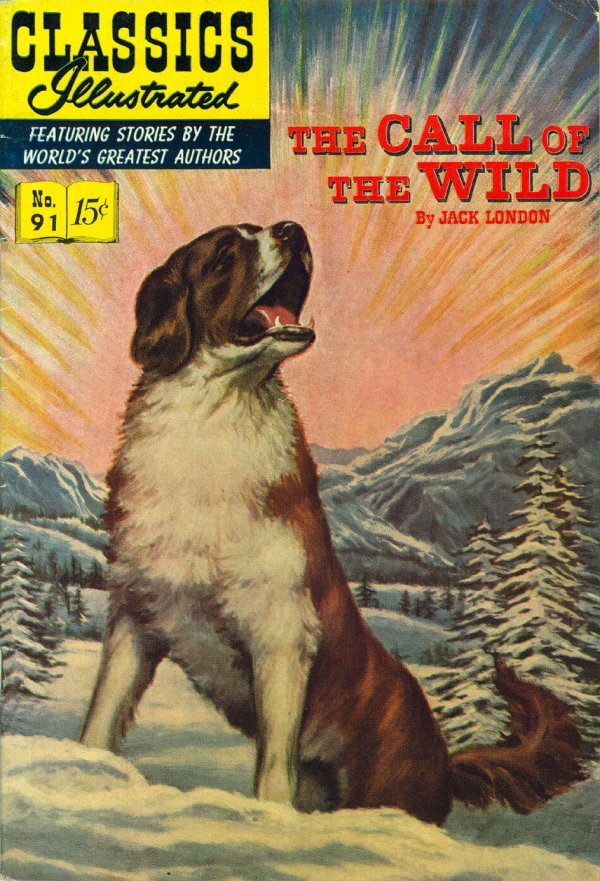 Classics Illustrated #91: The Call of the Wild