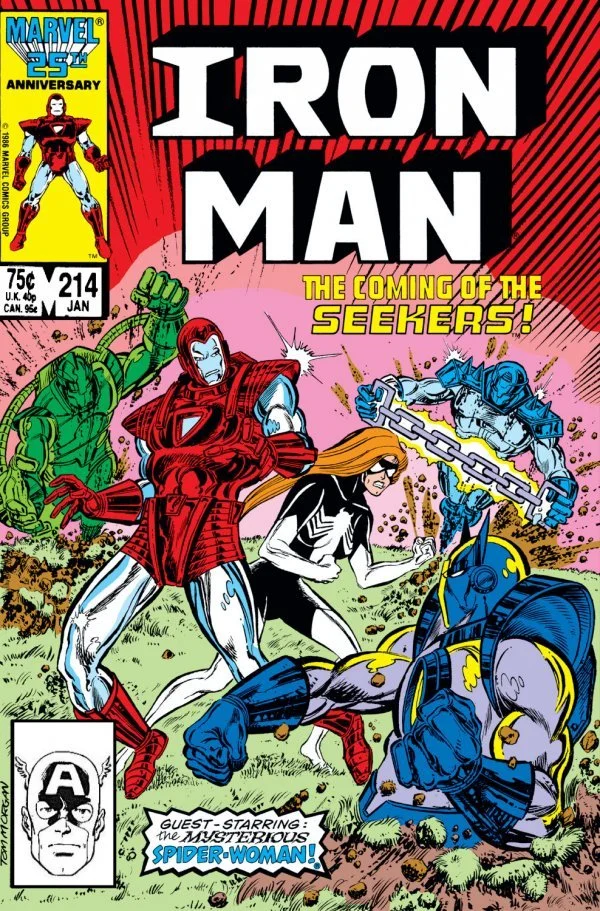Iron Man #214: The Coming of the Seekers