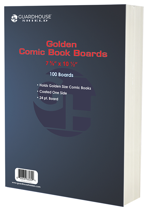 Golden Age Comic Book Boards - 100 Pack (7 5/8 x 10 1/2)