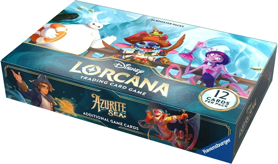 Disney Lorcana: Azurite Sea Booster Box - Sealed