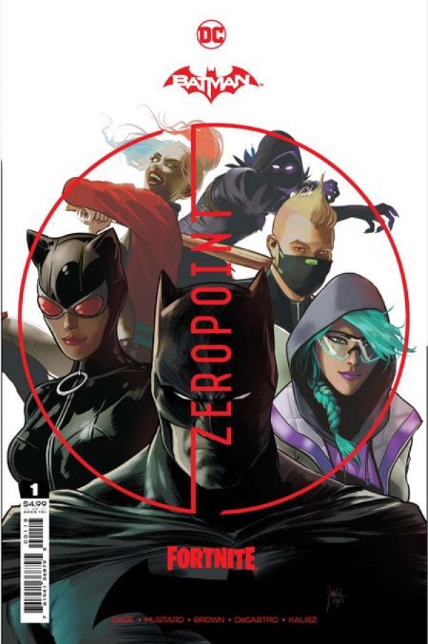 Batman / Fortnite: Zero Point #1 3rd Printing DAMAGE