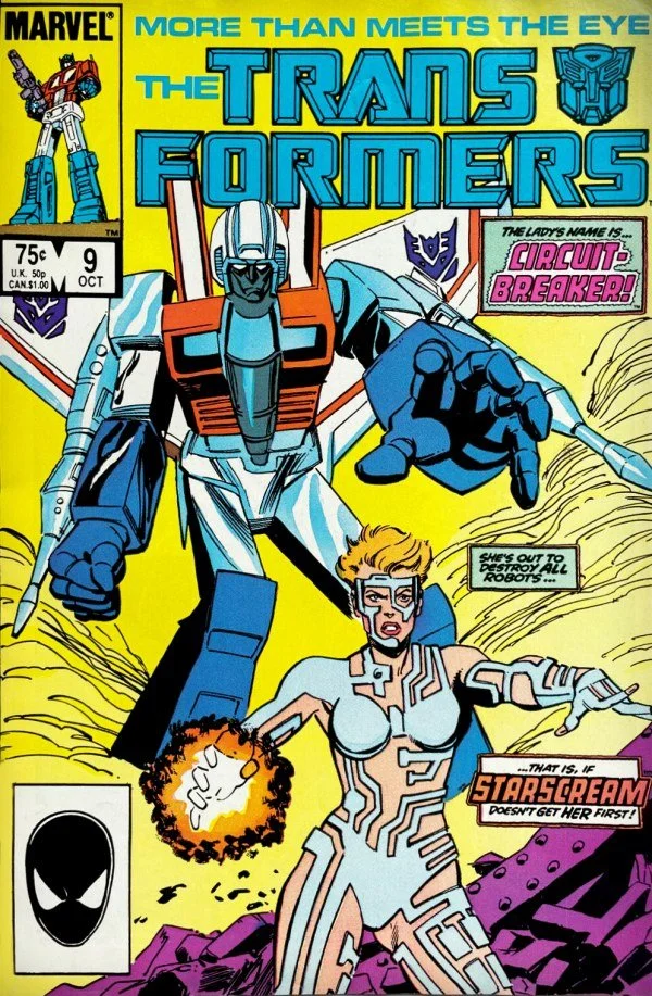 The Transformers #9 - First Appearance of Circuit Breaker [DAMAGE]