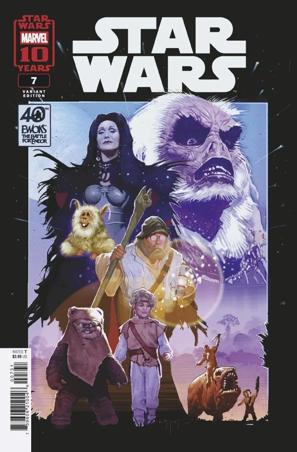 STAR WARS #7: Ewoks Battle for Endor 40th Anniversary Variant (2025)