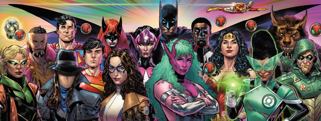 Justice League: Dream Girls: A DC Pride Event PROMO POSTER (NOT VIRGIN)