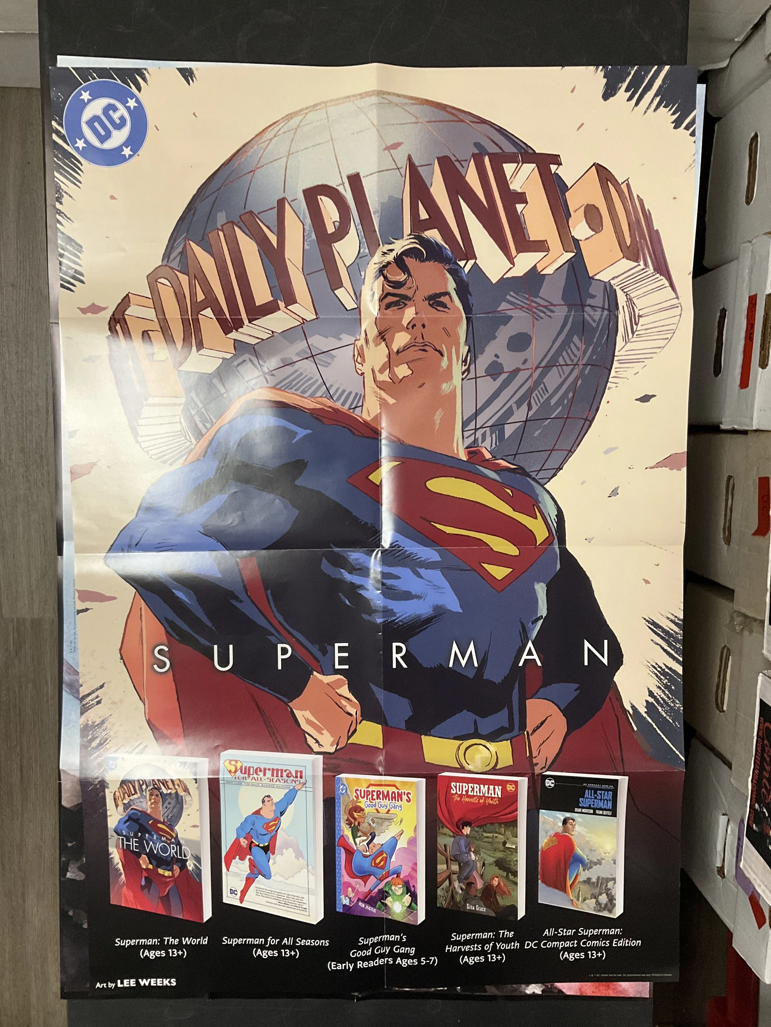 SUPERMAN PROMO POSTER