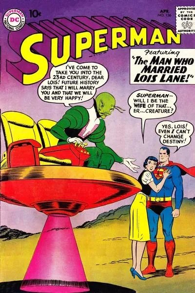 Superman #136 (1960) [Damaged]