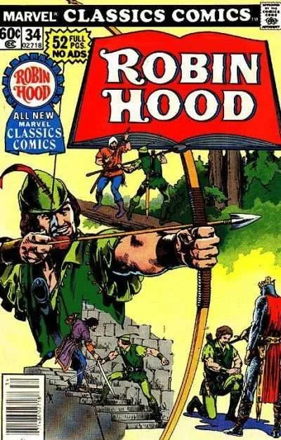 Marvel Classics Comics #34: Robin Hood