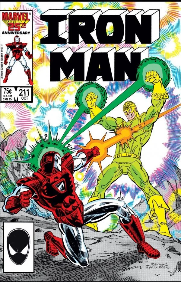 Iron Man #211 - The Return of the Living Laser!