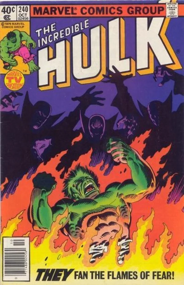 The Incredible Hulk #240 Newsstand Edition