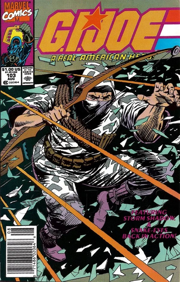 G.I. Joe: A Real American Hero #103 - Newsstand Edition [DAMAGE]