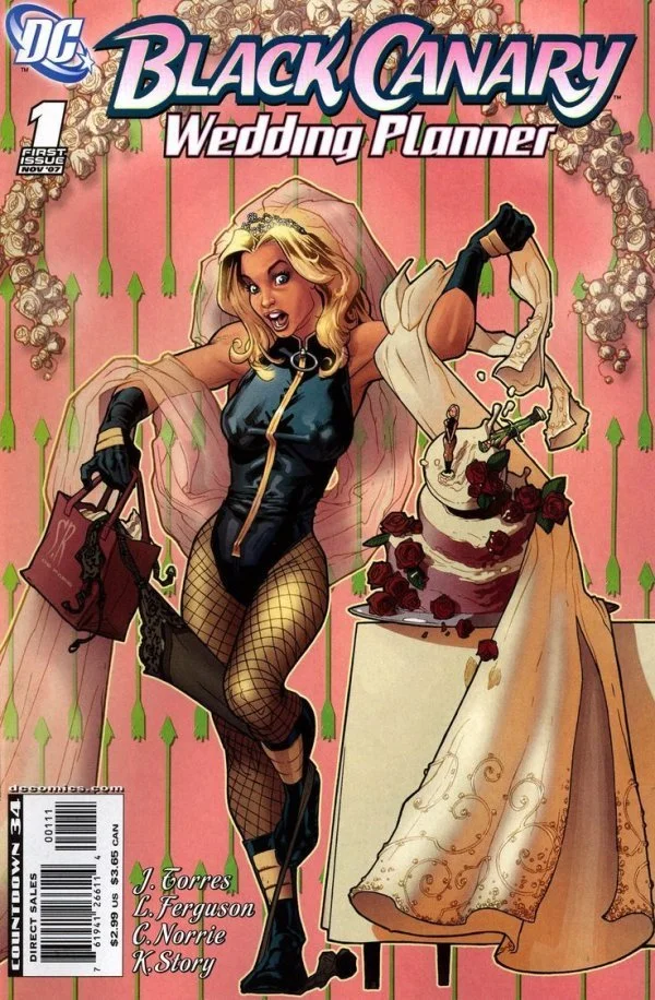 Black Canary Wedding Planner #1 (2007) [Damaged]