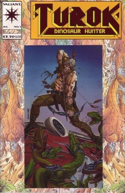 Turok, Dinosaur Hunter #1 (Valiant, July 1993)