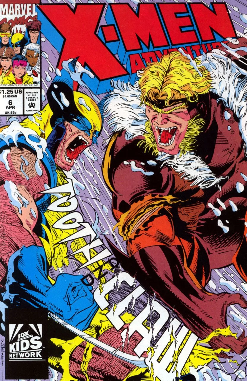 X-Men Adventures #6 - Wolverine vs. Sabretooth Showdown
