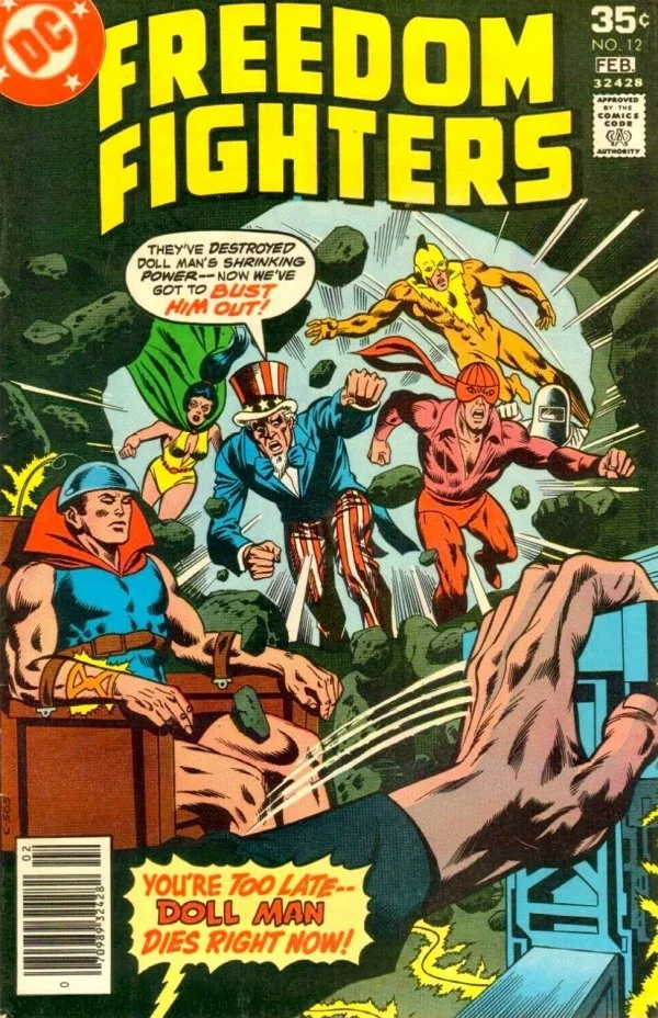 Freedom Fighters #12: Origin of Firebrand
