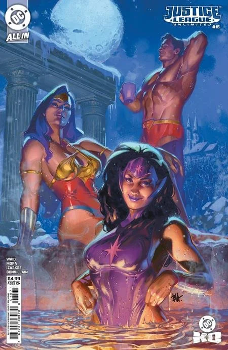 JUSTICE LEAGUE UNLIMITED #15 CVR F BEN HARVEY SWEATER WEATHER CARD STOCK VAR (DC K.O.)